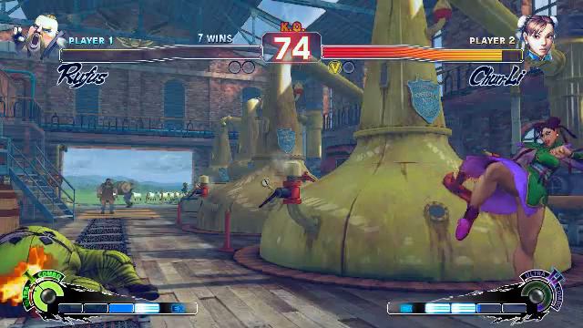 Ultra Street Fighter IV battle: Rufus vs Chun-Li смотреть онлайн