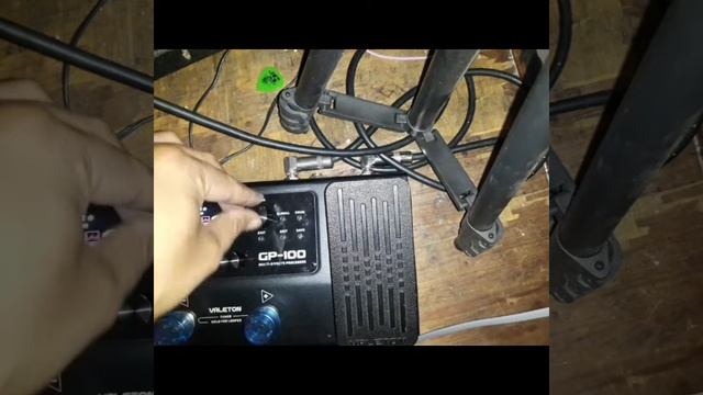 Valeton GP100 Setting Whammy 2 Octave