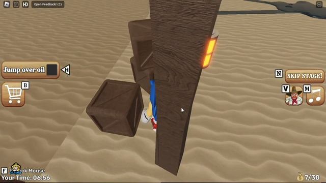 ROB COWBOY ROBBY'S BANK - ALL JUMSPCARES FULL GAME WALKTHROUGH | ROBLOX смотреть онлайн