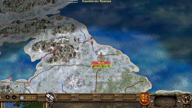 Прохождение мода Medieval 2: Total War Булатная Сталь 2.1.2 за Англию #2