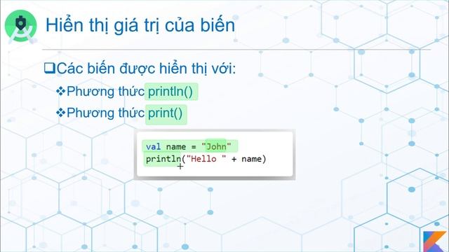 Khai báo biến, phân biệt val và var trong Kotlin смотреть онлайн