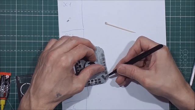 СБОРКА ЛИНКОРА 