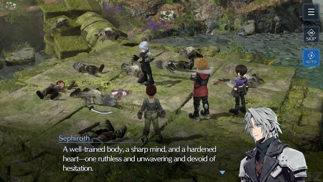 Glenn hugs and apologizes to Young Sephiroth - Final Fantasy 7 Ever Crisis смотреть онлайн