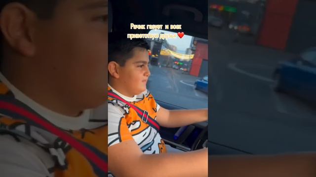 Бизнесмен посадил за руль "Гелика" 12-летнего внука. смотреть онлайн