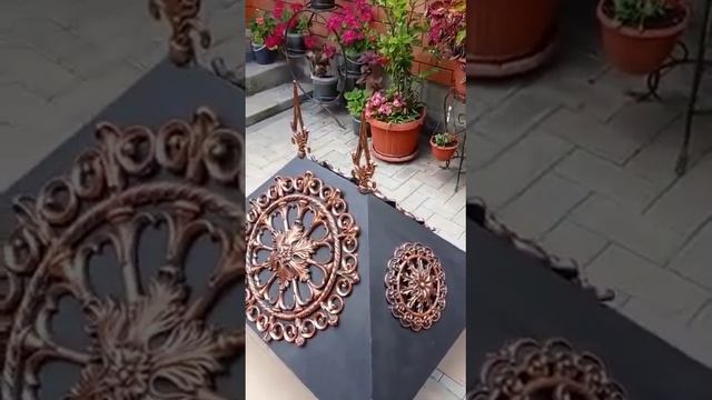 Колпак на мангал с элементами ковки смотреть онлайн