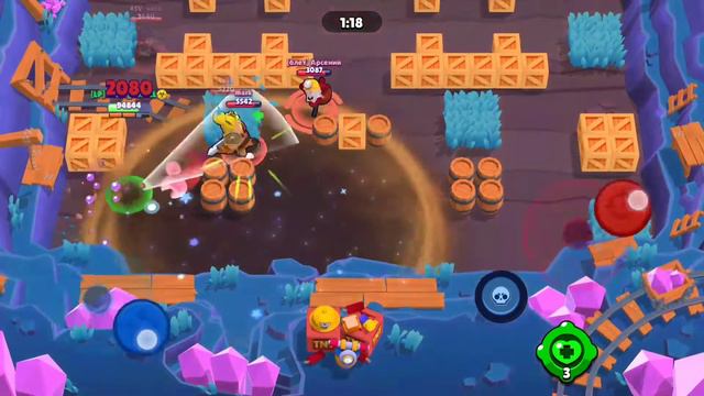 Гаджет Сэнди в Большой Игре - это имба | Бравл старс смотреть онлайн