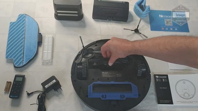 Proscenic M6 Pro Aspirateur Robot Navigation laser - App Proscenic Home - Déballage et mise en rout смотреть онлайн
