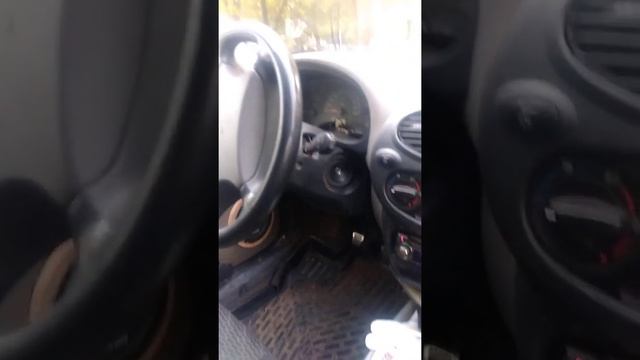 Заводим ладу калину без ключа!