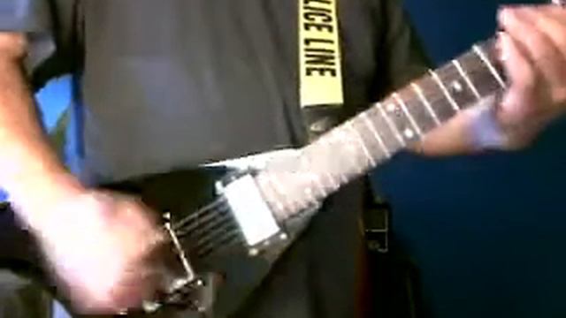 Rare 2001 Epiphone Demon V FX Guitar Demonstration  Review