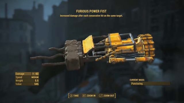 Fallout 4 | Unique Weapon Guide | Furious Power Fist! | Swans Pond! смотреть онлайн