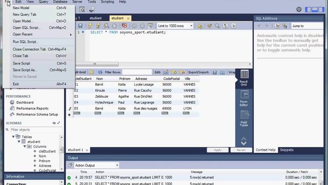 6 Projection MySQL смотреть онлайн
