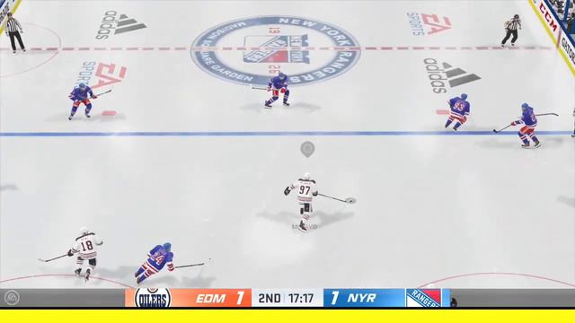 (EA SPORTS NHL 21) (Oilers vs Rangers) Gameplay смотреть онлайн