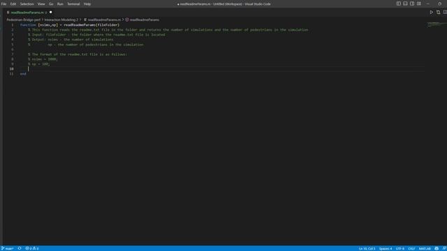Testing Github Copilot on VSCODE (with a simple Matlab function)