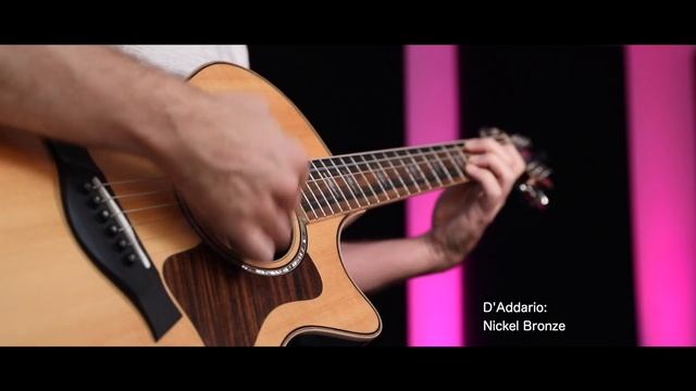 String Showdown: D'Addario Phosphor Bronze vs D'Addario Nickel Bronze смотреть онлайн