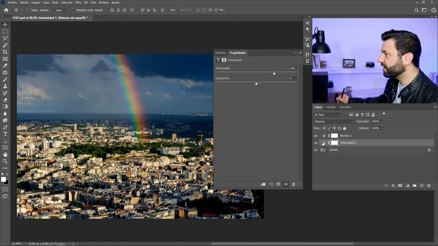 Cómo Realzar Colores De Un ARCOIRIS En Tus Fotografías | Photoshop