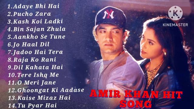 Amir Khan Hit Song|Amir Khan Hindi Movie Song|Kumar Sanu Love Song|Kumar Sanu|Kumar Sanu Hindi 90s