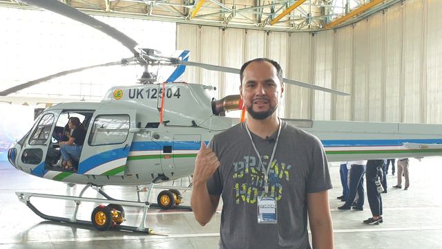 Анонс обзора вертолёта Airbus H125 компании Uzbekistan Helicopters