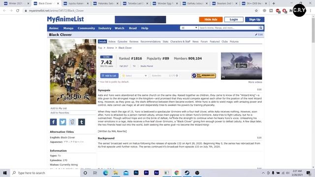 Kapan Black Clover Season 2 / Episode 171 Rilis ? - Prediksi Tanggal tayang dan Jumlah Episode смотреть онлайн