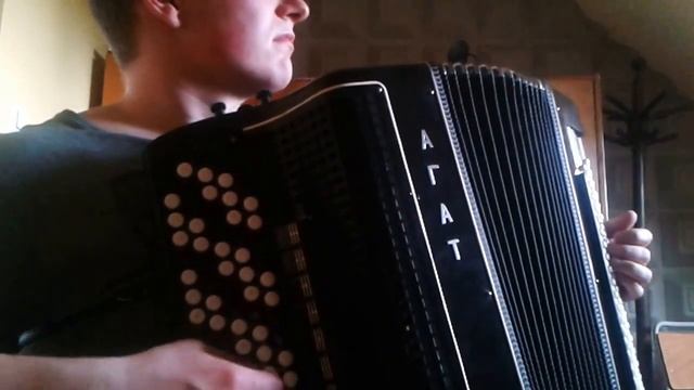 Johan Sebastian Bach - Preludium G-moll BWV 535 Akordeon Bajan Agat/баян агат