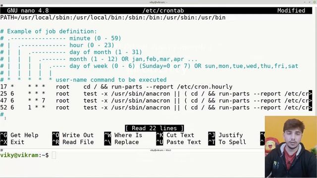 Schedule linux commands using cron | crontab command in linux | run shell script using cron смотреть онлайн