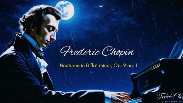 Фредерик Шопен - Ноктюрн си-бемоль минор, соч. 9 нет.1. Фортепиано. Классическая музыка. Для учебы