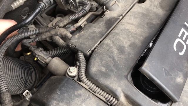 Порвался клапан вентиляции картерных газов Opel Astra H