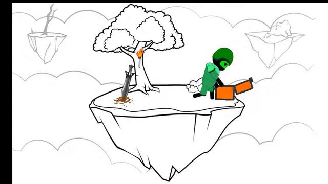 Рисуем мультфильмы "Sky block" смотреть онлайн