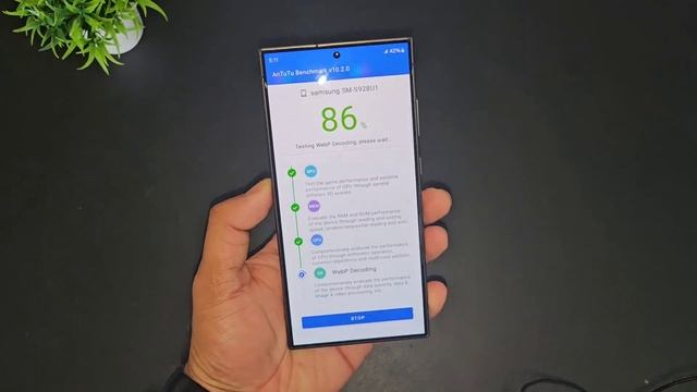 S24 Ultra Antutu Test Day-1 After Unboxing ??? #samsung #s24ultra ##samsung24ultra