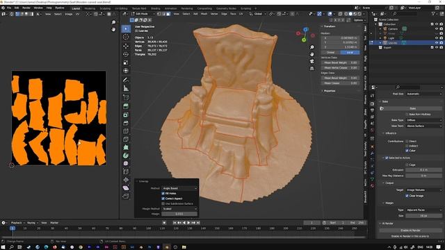 Blender Photogrammetry: Repairing Holes & Fix Bad Meshes in Photo-Scan Models смотреть онлайн
