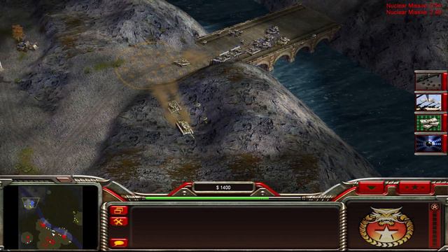 Command & Conquer: Generals, Cry Me A River Map, China vs 2 USA, Brutal Difficulty смотреть онлайн