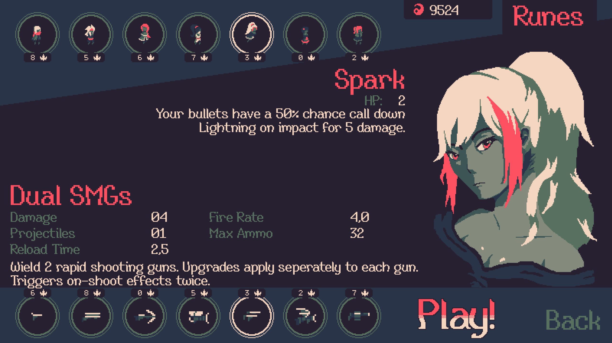 Spark + Dual SMGs - 20 Minutes Till Dawn