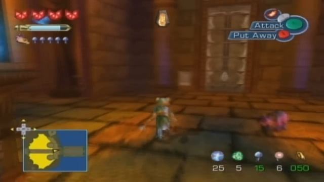 GCN Star Fox Adventures walkthrough: Volcano Force Point Temple смотреть онлайн
