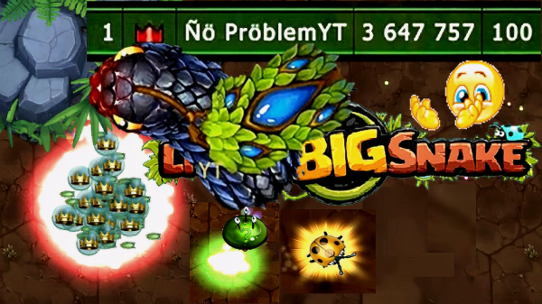 🐍Little Big Snake🐞Набираю массу 3 600 000🤩👍🤪