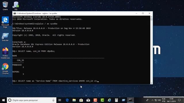 Como desbloquear Usuário HR no Oracle Database смотреть онлайн
