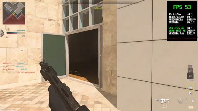 COD MODERN WARFARE II: CORE I5-1135G7 INTEL IRIS XE GRAPHICS смотреть онлайн