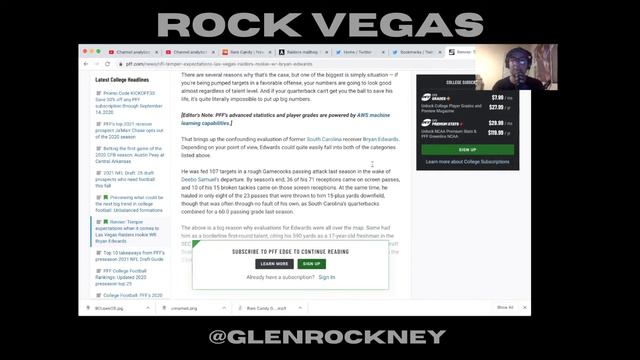 Rock Vegas - Raiders Surprise Roster Moves смотреть онлайн