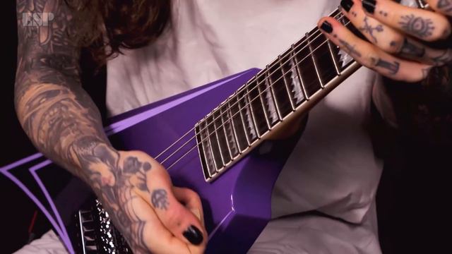 ESP Guitars: LTD Alexi Laiho Signature Series Demo By Samy Elbanna (Lost Society)