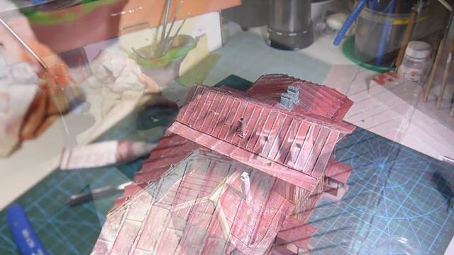 Диорама - Барский дом. /Картон/ пенопласт/ "умная бумага" смотреть онлайн