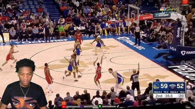 CURRY 40 POINTS?!? Golden State Warriors vs New Orleans Pelicans Full Game Highlights | REACTION смотреть онлайн