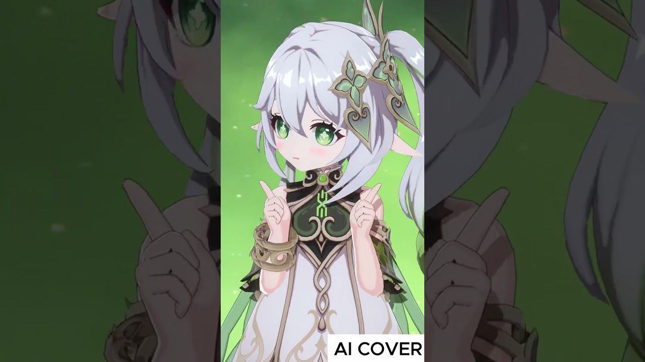 NAHIDA AI 真宵子 【Genshin Impact MMD】+ AI COVER #mmd #nahida #aicover смотреть онлайн