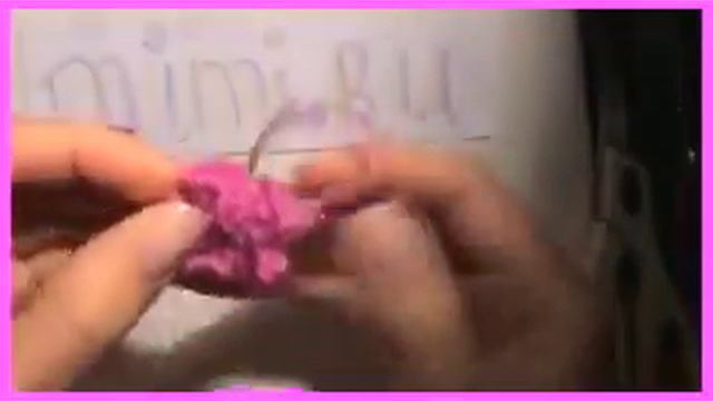 Объемный легкий цветок крючком Crochet flower.Вяжем цветок крючком. смотреть онлайн