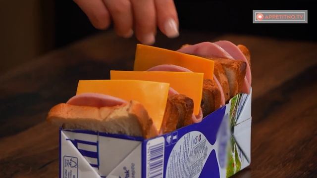 Пицца не понадобится, если есть тостовый хлеб и коробка из под молока смотреть онлайн