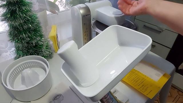 ОБЗОР МОЕГО КУХОННОГО КОМБАЙНА BOSCH смотреть онлайн