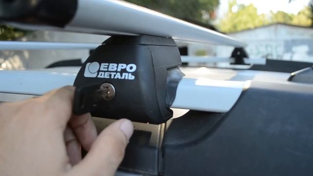Установка замков на багажник Евродеталь смотреть онлайн