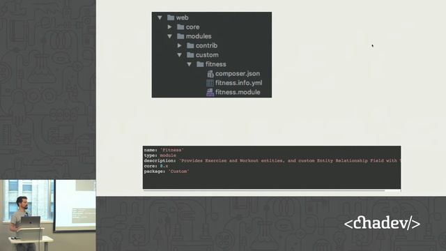 Drupal 8: Composer, Console, Entities, and Plugins w/ James Candan смотреть онлайн