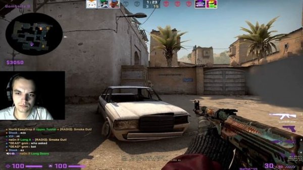 Ну манёвр для отвлечения внимания был неплохим, в принципе. (CS:GO)