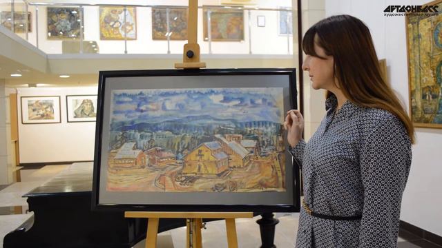 Персональная выставка Григория Антоновича Тышкевича «Радость вдохновения». смотреть онлайн