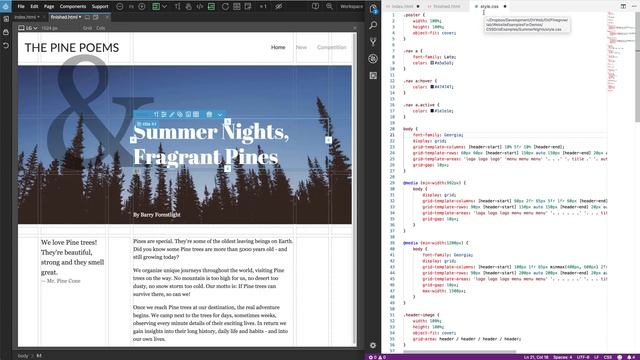 Pinegrow + VS Code - The Perfect IDE for the Web смотреть онлайн