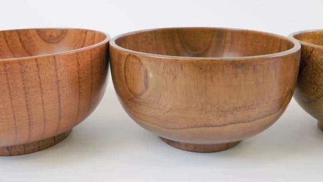 Миска деревянная, артикул Ван-ТМД