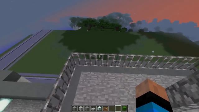 Современный дом на 9 этажей в Майнкрафте. Строим город Minecraft